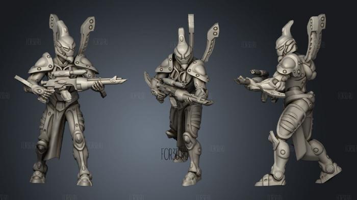 Amish space elf guardian 1 stl model for CNC