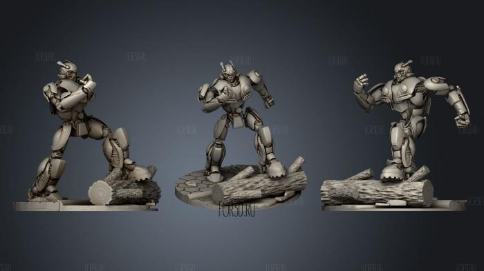 Bumblebee movie 2019 3 stl model for CNC