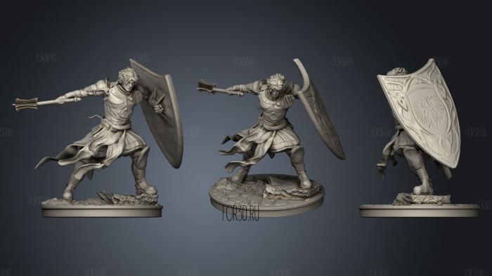 Cleric stl model for CNC