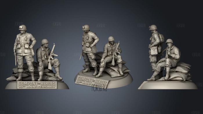 Company Of Heroes stl model for CNC
