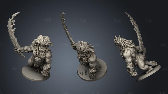Fire Giant stl model for CNC