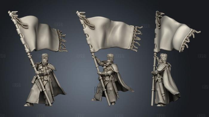 Firstborn Banner Lord stl model for CNC