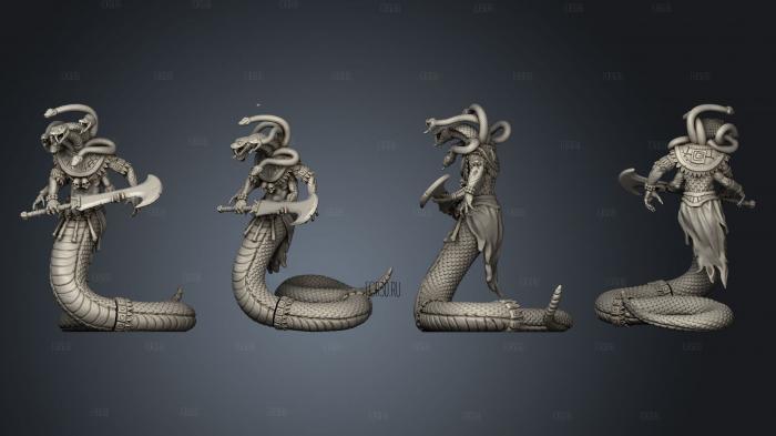 Mouth Serpent God Body stl model for CNC