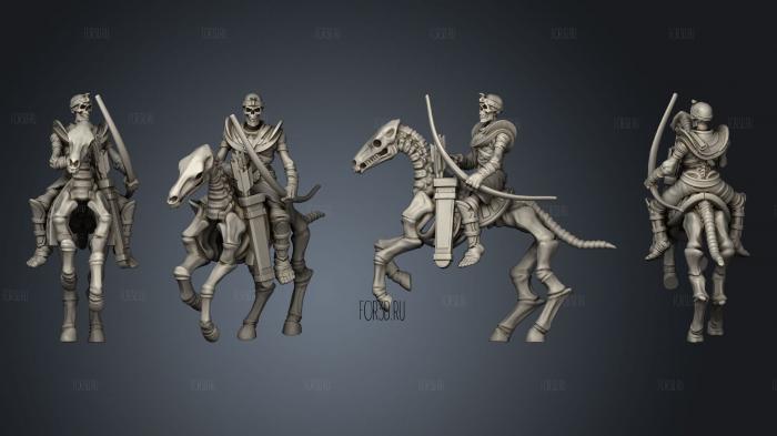 MU Horse Archers 02 3d stl модель для ЧПУ