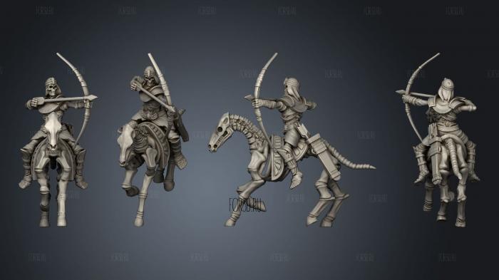 MU Horse Archers 03 3d stl модель для ЧПУ