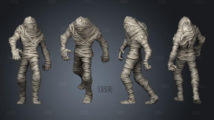 Mummy 2 3d stl модель для ЧПУ