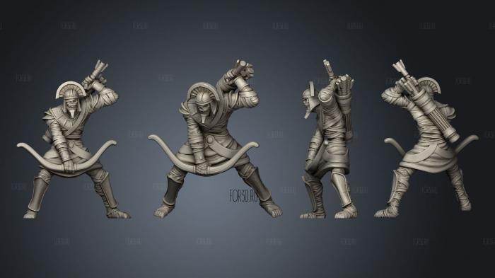 Mummy Archer 3d stl модель для ЧПУ