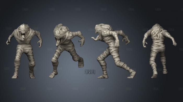 Mummy 3d stl модель для ЧПУ