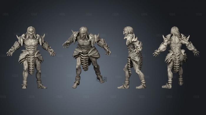 Muscle Golem Screaming 3d stl модель для ЧПУ