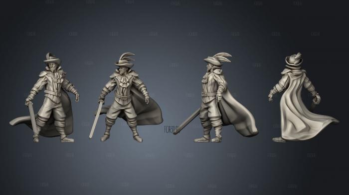 Musketeer Sabre 3d stl модель для ЧПУ