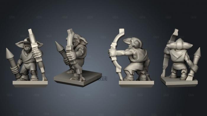 Ogre Gnoblar 05 stl model for CNC