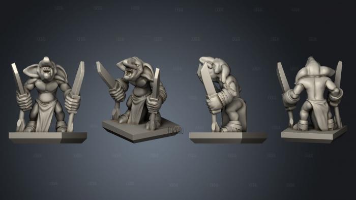 Ogre Gnoblar 10 3d stl модель для ЧПУ