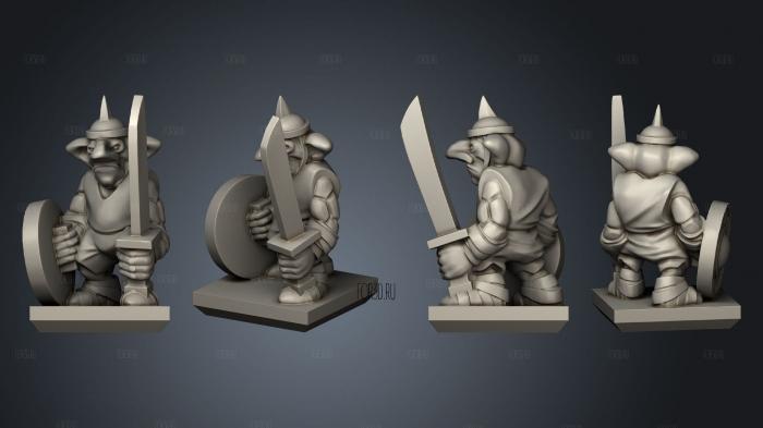 Ogre Gnoblar 18 3d stl модель для ЧПУ