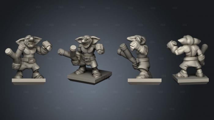 Ogre Gnoblar 19 stl model for CNC