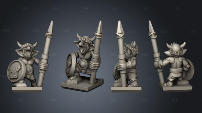 Ogre Gnoblar 20 stl model for CNC