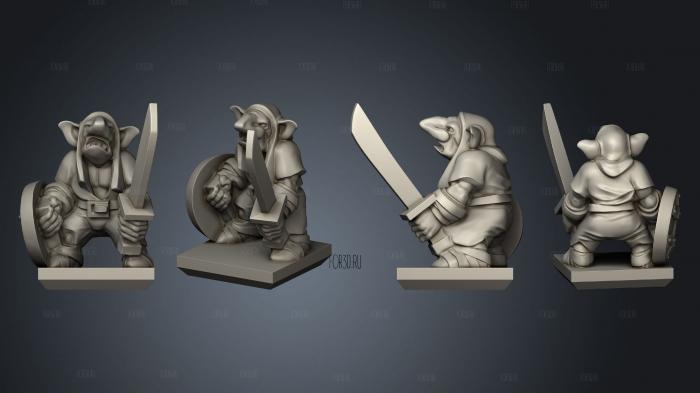 Ogre Gnoblar 23 3d stl модель для ЧПУ