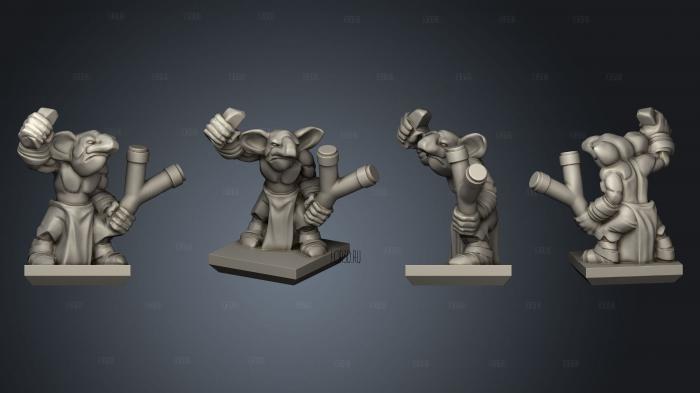 Ogre Gnoblar 27 stl model for CNC