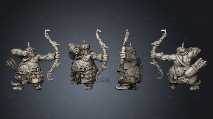 Ogre Hunter 3d stl модель для ЧПУ