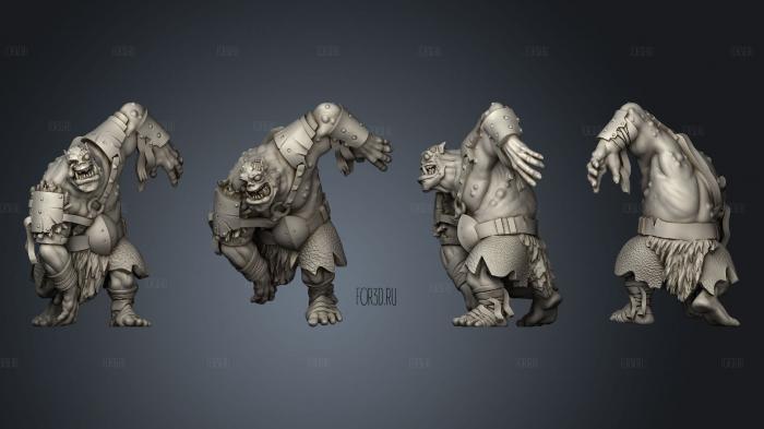 Orc Zombies 113 stl model for CNC