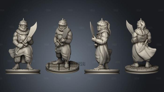 Palace Guard A Based stl model for CNC
