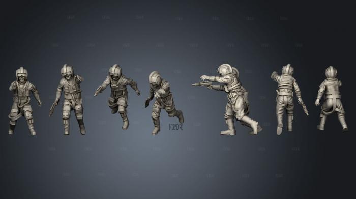 Pilot Bundle stl model for CNC
