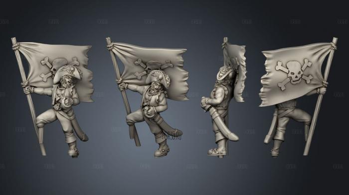 Pirate 08 Human Male v 2 stl model for CNC