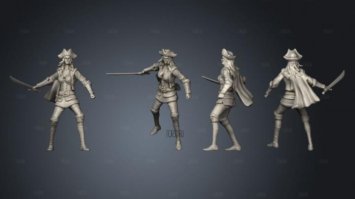 Pirate Boatswain Sword Battle stl model for CNC