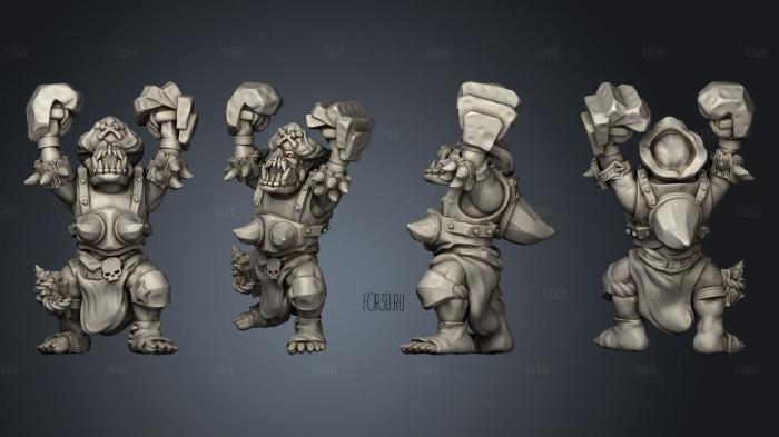 Pirate of the orc bay 13 stl model for CNC