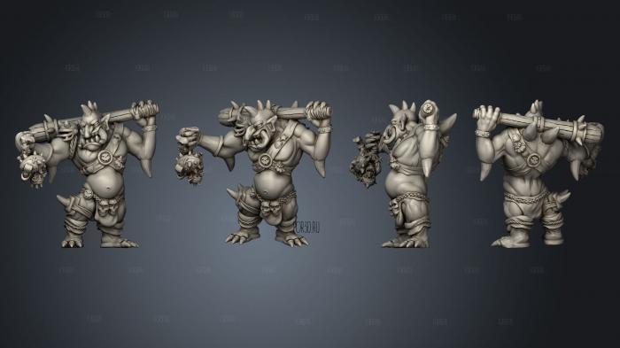 Pirate of the orc bay 25 stl model for CNC