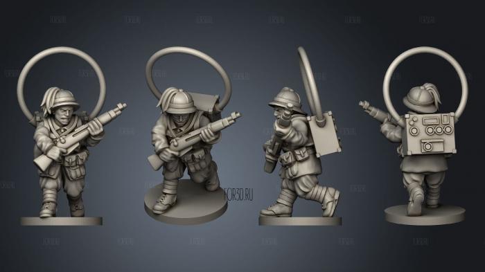 RADIO OPERATOR 13 stl model for CNC