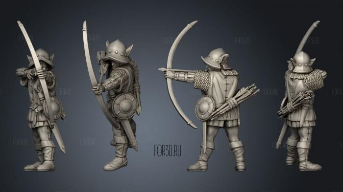 Ranged Infantry 01 3d stl модель для ЧПУ