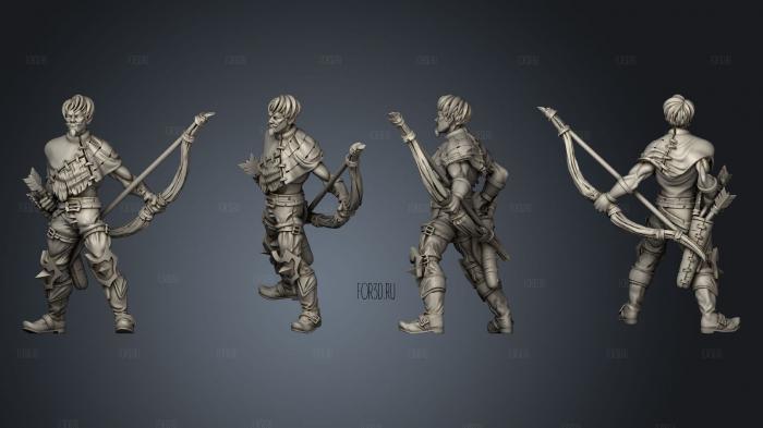 Ranger Bandit Bow B 3d stl модель для ЧПУ