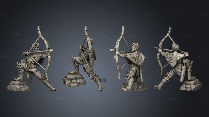 Ranger Bandit Bow C 3d stl модель для ЧПУ