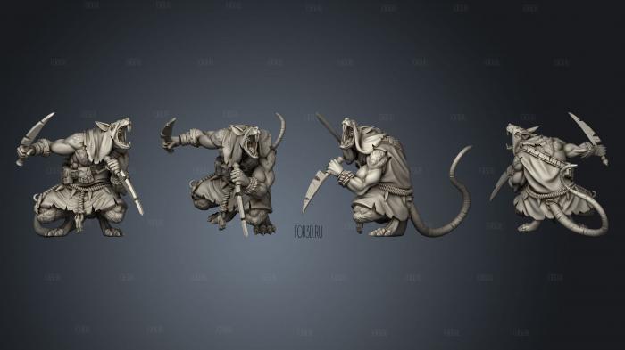 Ravager Warrior C 3d stl модель для ЧПУ