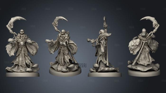 Reaper Magic stl model for CNC