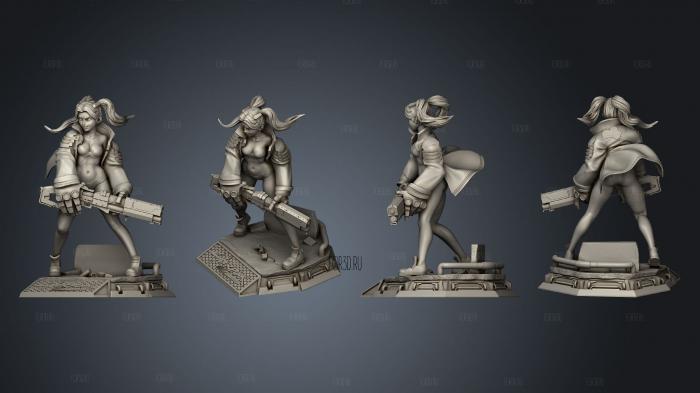 Rebecca 3d stl модель для ЧПУ