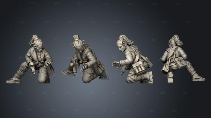 Rebel medics 1 003 stl model for CNC