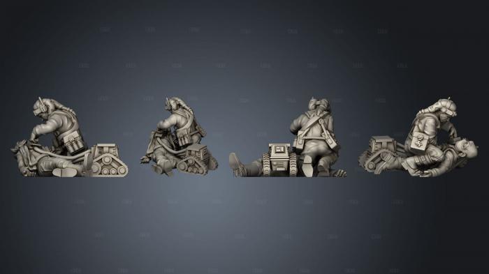 Rebel medics 1 004 stl model for CNC