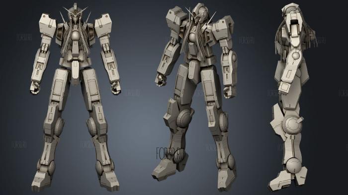 Gundam Nidaleeh (Virtue) stl model for CNC