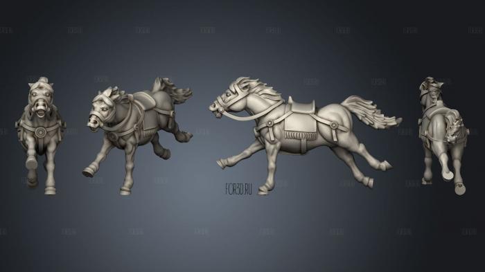 ROMAN HORSE E stl model for CNC