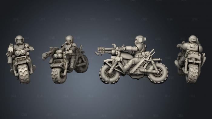 rough ride riders stl model for CNC