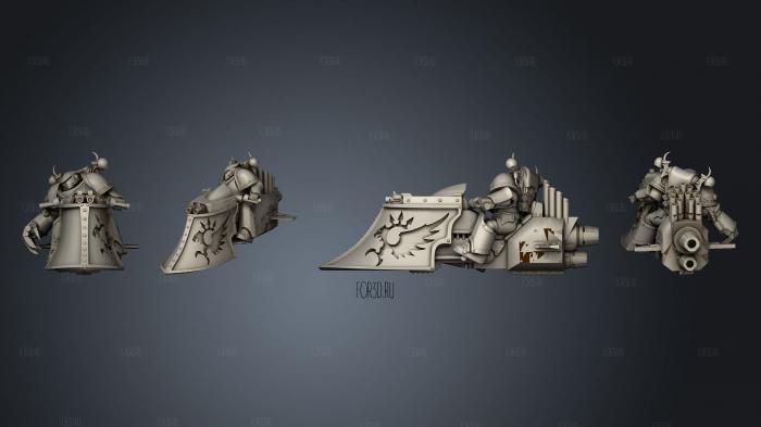 Sarge LC Unified stl model for CNC