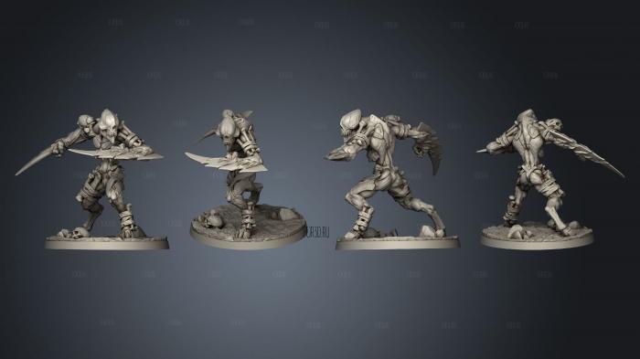 Savage Lesser Demon 03 3d stl модель для ЧПУ