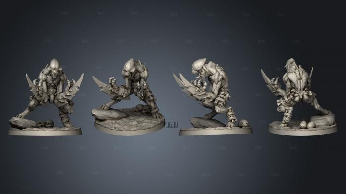 Savage Lesser Demon 05 3d stl модель для ЧПУ