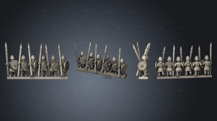 SAXON MILITIA STRIPE 01 3d stl модель для ЧПУ