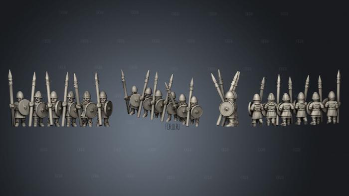 SAXON MILITIA STRIPE 02 3d stl модель для ЧПУ