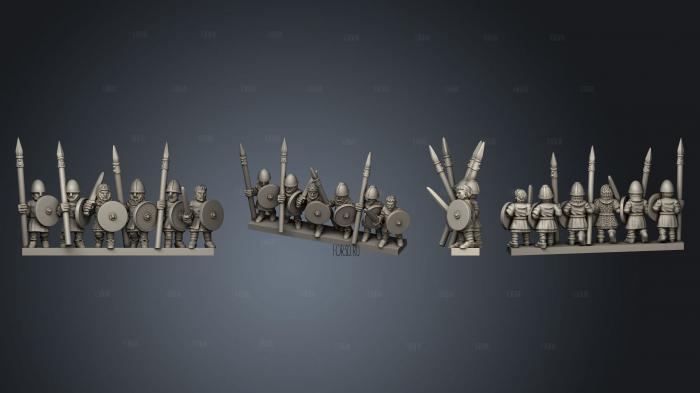 SAXON MILITIA STRIPE 03 3d stl модель для ЧПУ