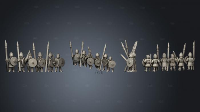 SAXON MILITIA STRIPE 04 3d stl модель для ЧПУ