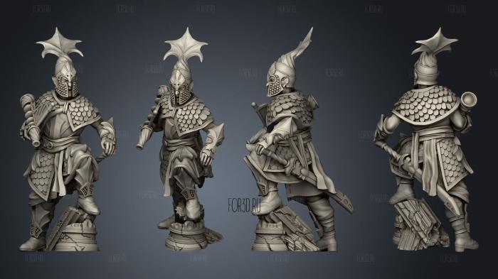 Sea Guard Captain 3d stl модель для ЧПУ