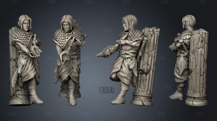 Sea Guard Musician 3d stl модель для ЧПУ